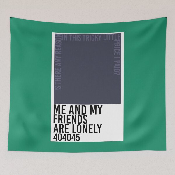 Item preview, Me and My Friends are Lonely Color Swatch  designed and sold by RiovalencanoRL.