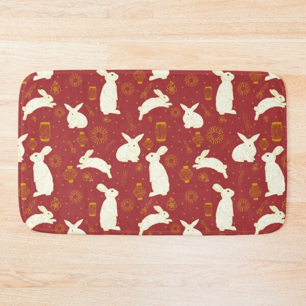 Item preview, Year of the Rabbit - Red and Gold designed and sold by KelliroDesigns.