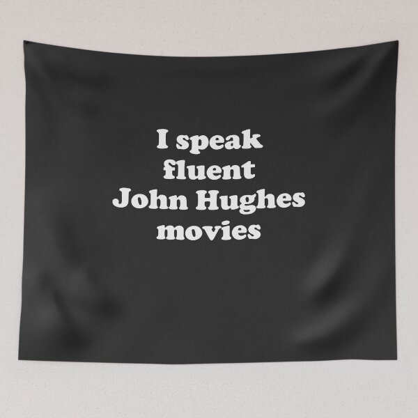 Artikelvorschau, Ich spreche fließend John Hughes-Filme entworfen und verkauft von Primotees.
