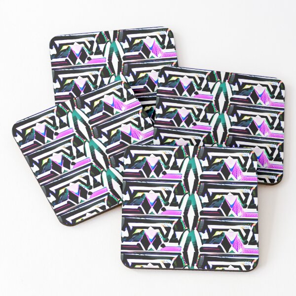 Item preview, Simple multicolor staggered lattice design 2 designed and sold by Mellow-mellow.