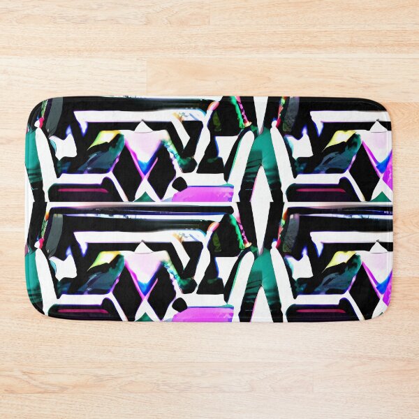 Item preview, Simple multicolor staggered lattice design 2 designed and sold by Mellow-mellow.