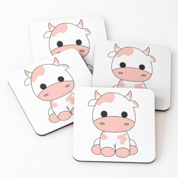 Item preview, Pink pastel cow designed and sold by AlexaaDesigns.