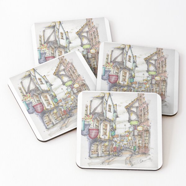 Item preview, Village Scene in England designed and sold by Gregg Brown.