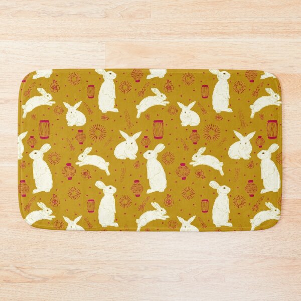 Item preview, Year of the Rabbit - Gold and Red designed and sold by KelliroDesigns.