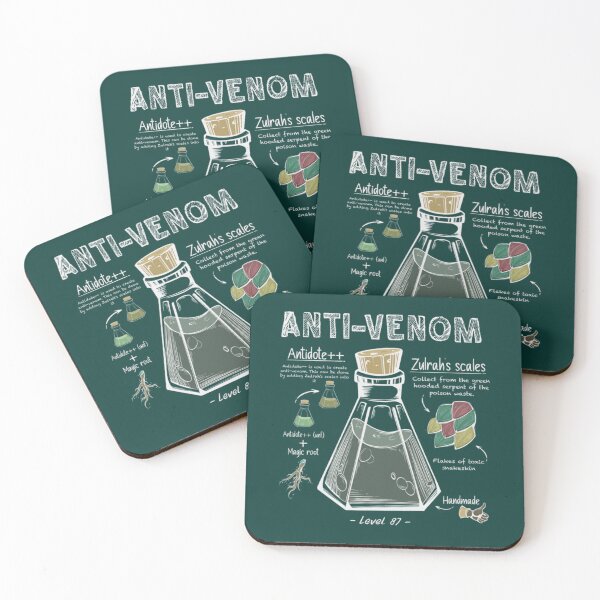 Item preview, Anti-Venom Potion Recipe    designed and sold by enthrive12.