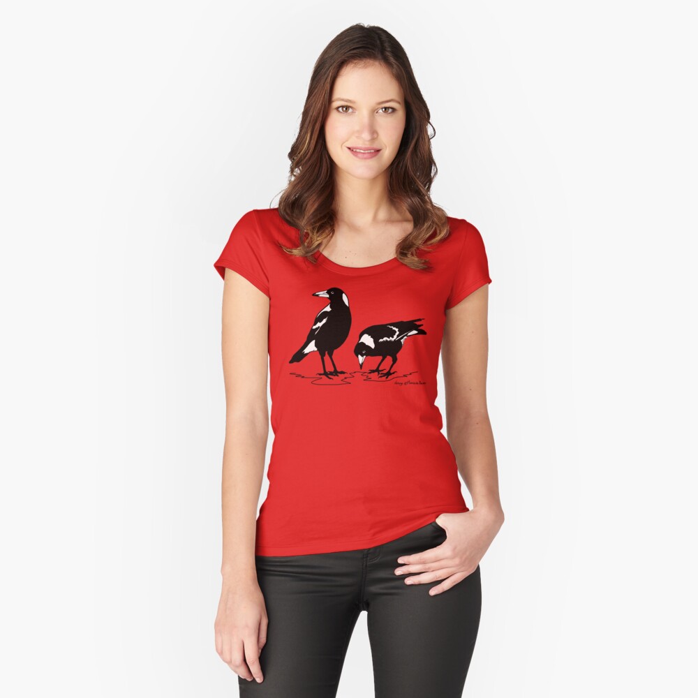 Item preview, Fitted Scoop T-Shirt designed and sold by pavlovais.
