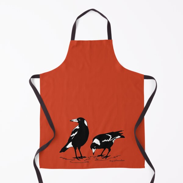 Vista previa del artículo con la obra «Urracas - camiseta de arte gráfico de urraca australiana», diseñado y vendido por pavlovais.