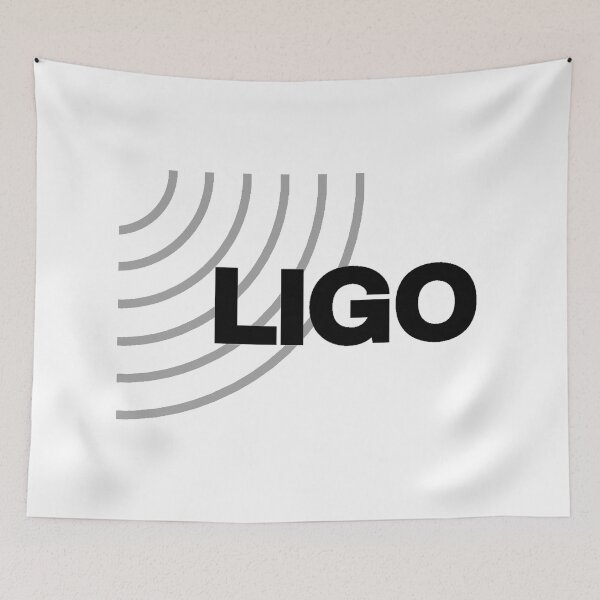 Item preview, Laser Interferometer Gravitational-Wave Observatory (LIGO) Logo designed and sold by Nikki SpaceStuffPlus.