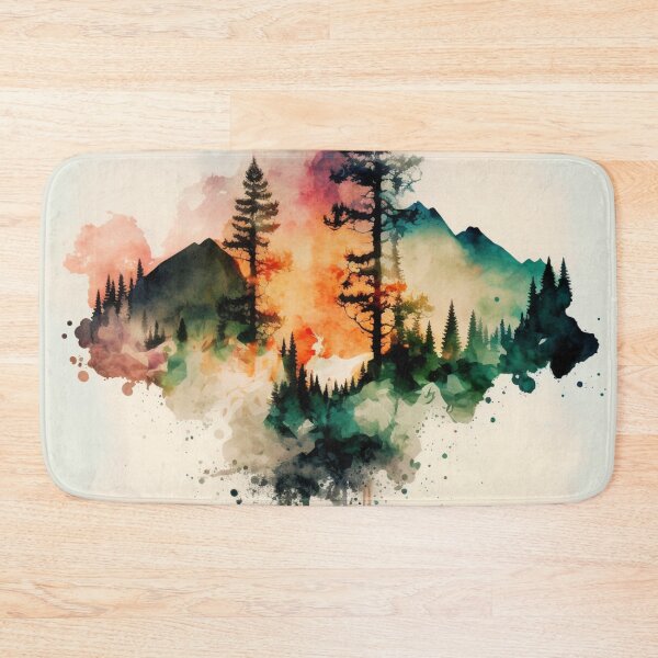 Item preview, Relaxing Watercolor #48 designed and sold by Avocado Design Studio.