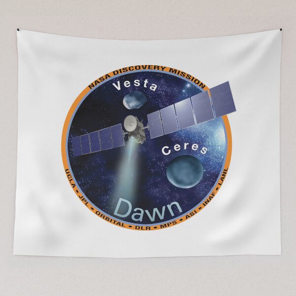 Item preview, Dawn Mission Logo designed and sold by Nikki SpaceStuffPlus.