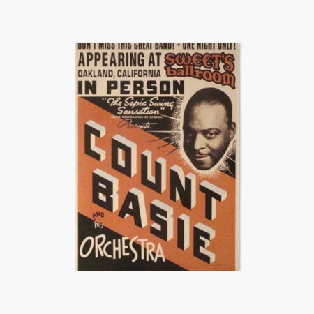 Count Basie Art Board Print