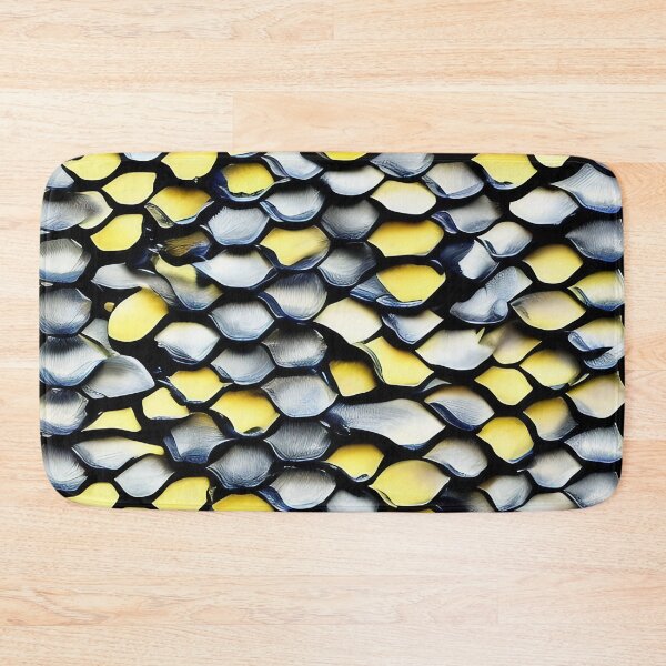 Item preview, Mermaid Gold and Silver Scale Pattern designed and sold by Aloha Midori.