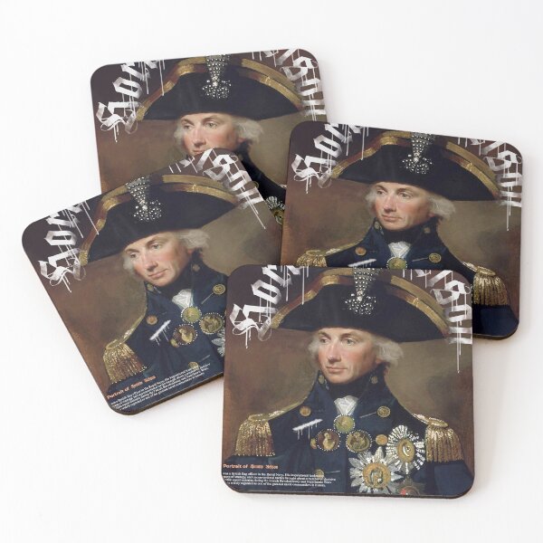 Item preview, Horatio Nelson Oil Painting designed and sold by aliigal.