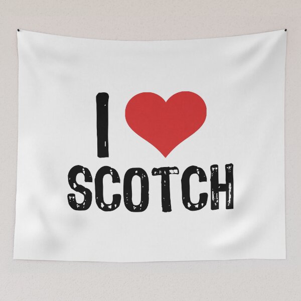 Item preview, I Love Scotch designed and sold by The "I Love Everything" Shop.