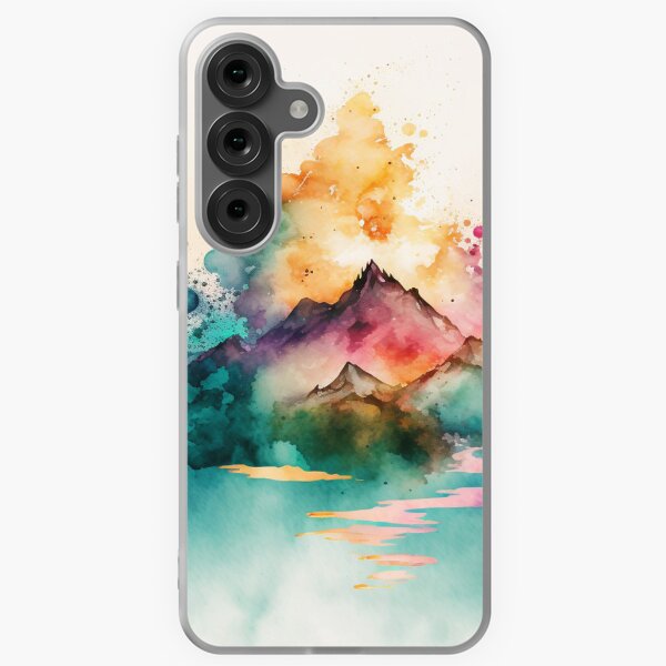 Item preview, Relaxing Watercolor #50 designed and sold by Avocado Design Studio.