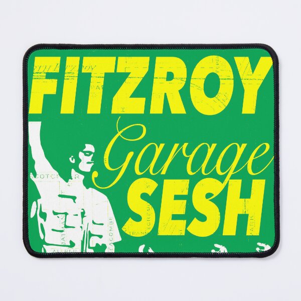 Item preview, fitzroy garage sesh - green and gold (aus edition) designed and sold by vancelotkate.