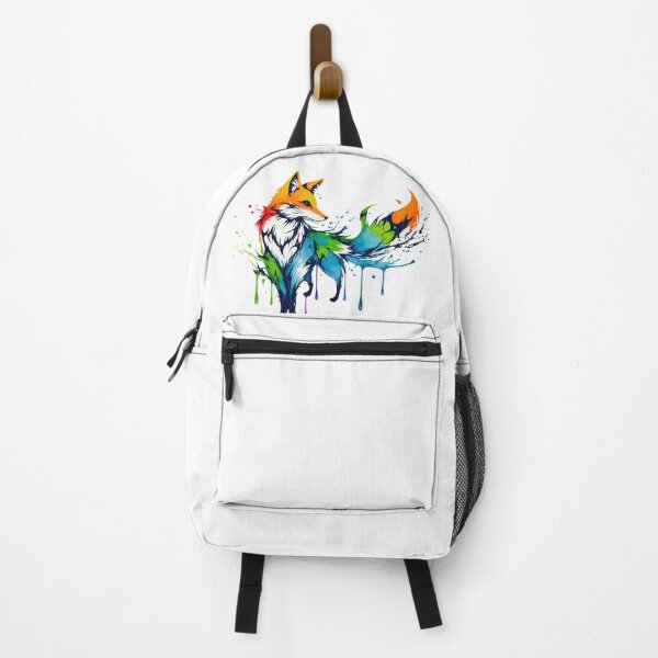 Item preview, Paint Drip Rainbow Fox designed and sold by Android54.