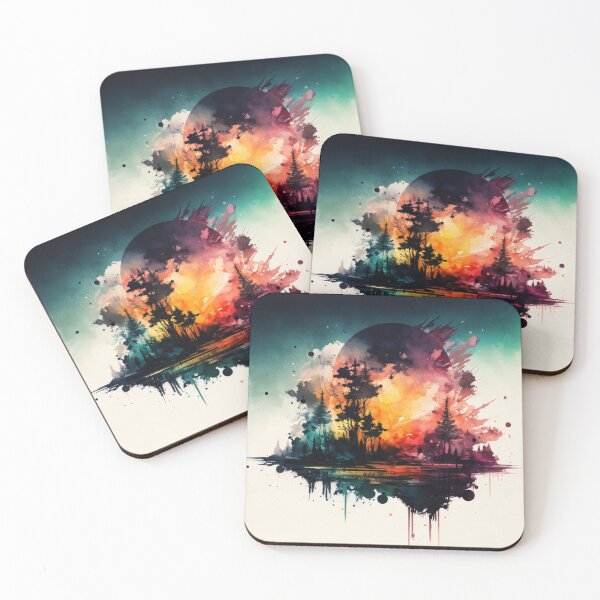 Item preview, Relaxing Watercolor #51 designed and sold by Avocado Design Studio.