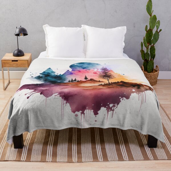 Artikelvorschau, Entspannendes Aquarell Nr. 52 entworfen und verkauft von Avocado Design Studio.