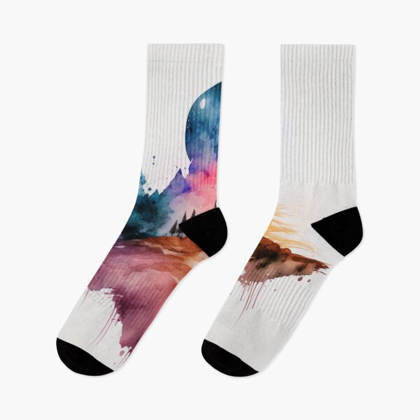 Artikelvorschau, Entspannendes Aquarell Nr. 52 entworfen und verkauft von Avocado Design Studio.