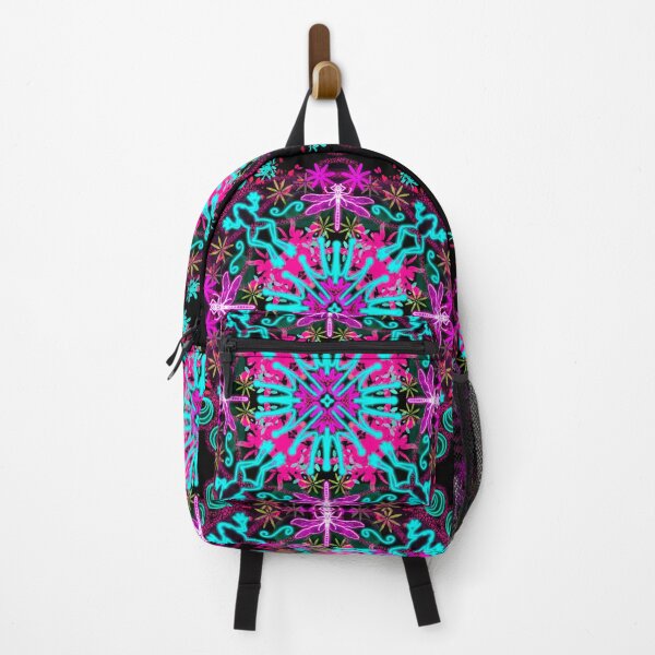Item preview, Neon Mandala Flower Abstract designed and sold by Chatchot.