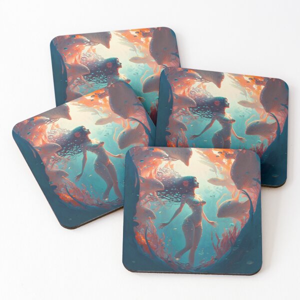 Item preview, Mermaid's Kingdom designed and sold by oanaunciuleanu.