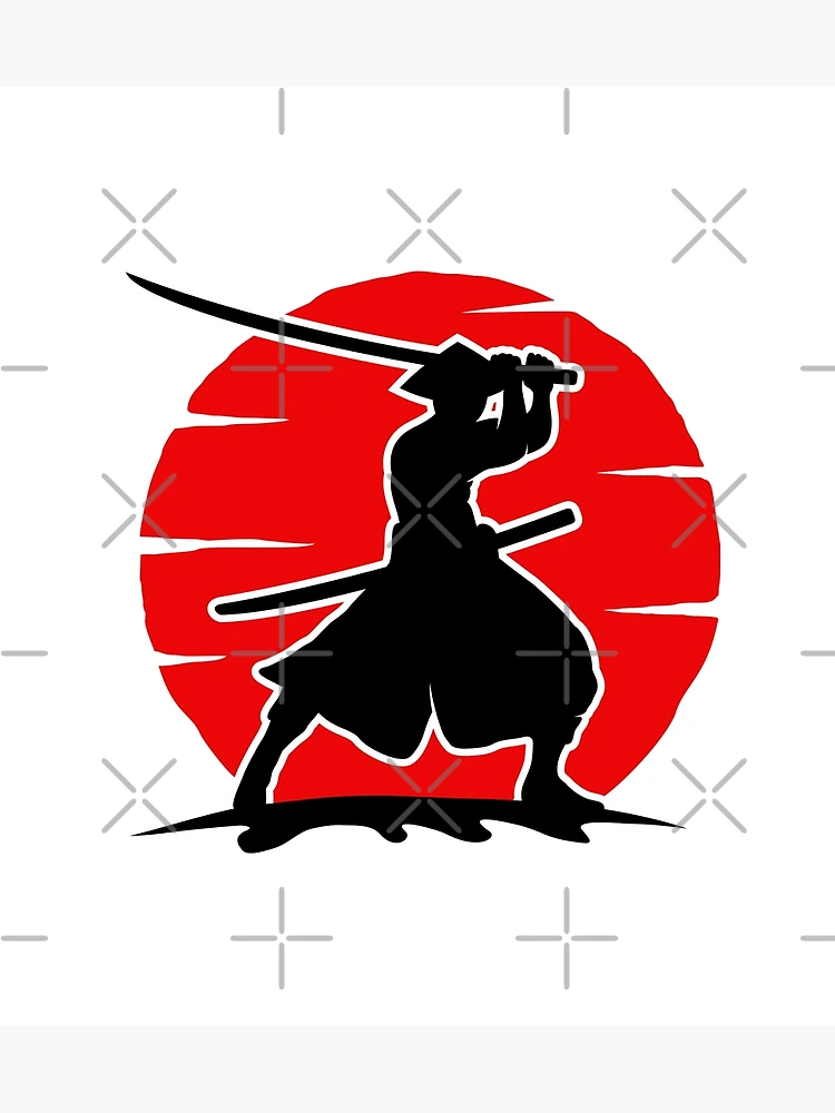 Thumbnail 3 of 3, Poster, samurai warrior designed and sold by RIXXI HEY CO..