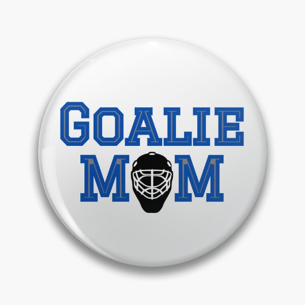 Item preview, Hockey Goalie Mom blue designed and sold by cmd-art.