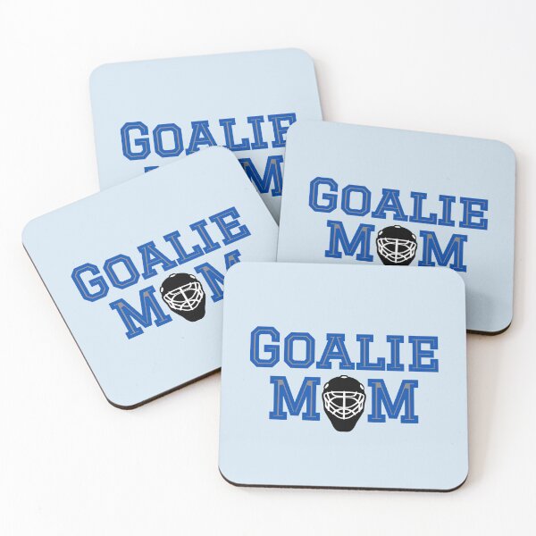 Item preview, Hockey Goalie Mom blue designed and sold by cmd-art.