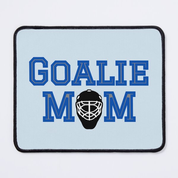 Item preview, Hockey Goalie Mom blue designed and sold by cmd-art.