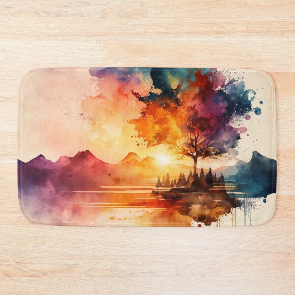 Item preview, Relaxing Watercolor #54 designed and sold by Avocado Design Studio.