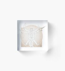 The Vitruvian Trump Acrylic Block
