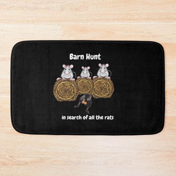 Item preview,  Funny Barn Hunt - in search of all the rats with a Docked Tail Rottweiler designed and sold by Just4doglovers.