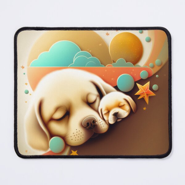 Item preview, Dog Mom Cuddling Puppy ❤️ designed and sold by Black Owl Creatives.