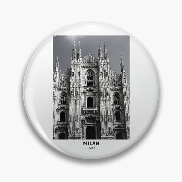 Item preview, Milan Italy Dorm Room Essentials Minimalist Poster Design  designed and sold by SirajDecors.