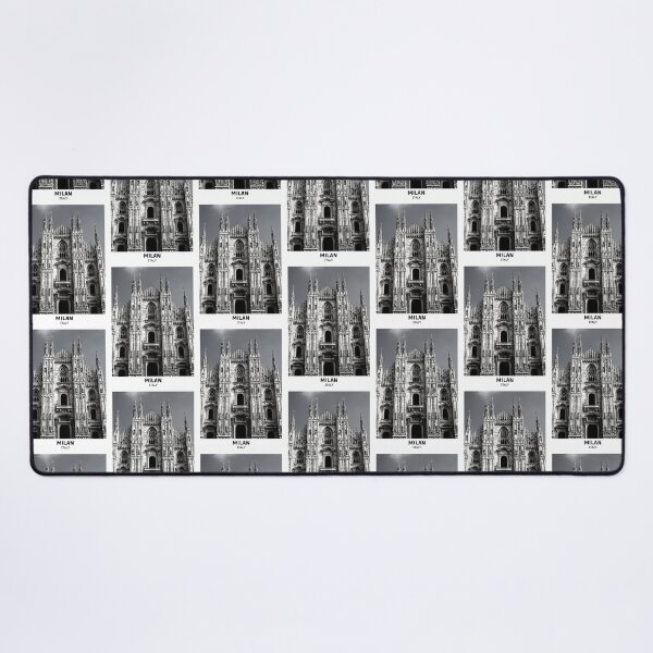 Item preview, Milan Italy Dorm Room Essentials Minimalist Poster Design designed and sold by SirajDecors.