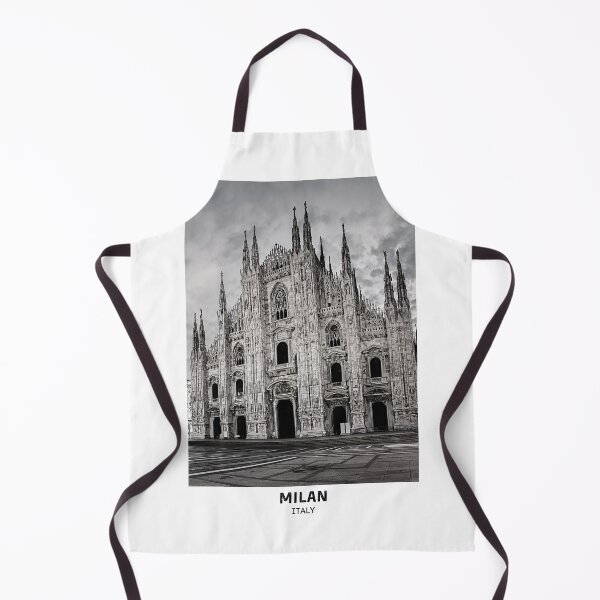 Item preview, Milan Italy Dorm Room Essentials Minimalist Poster Design  designed and sold by SirajDecors.