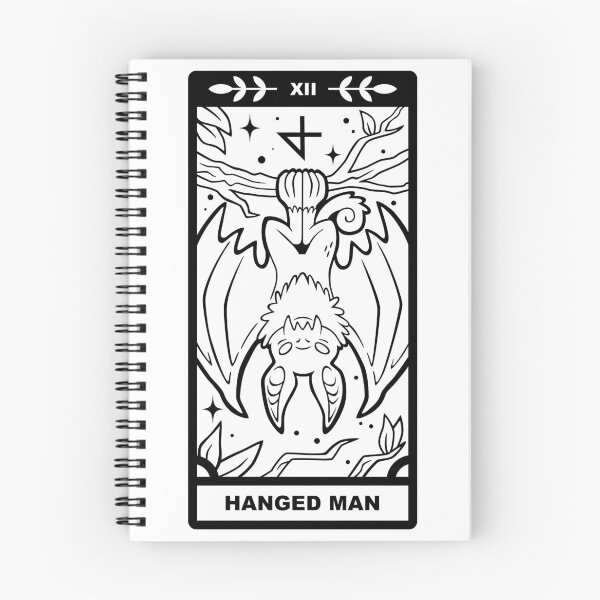 Item preview, Ahool x Hanged Man - Black Lines designed and sold by CryptidCoven.