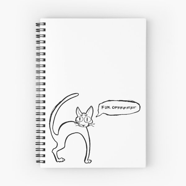 Item preview, Pissed off cat designed and sold by nnakaomi.