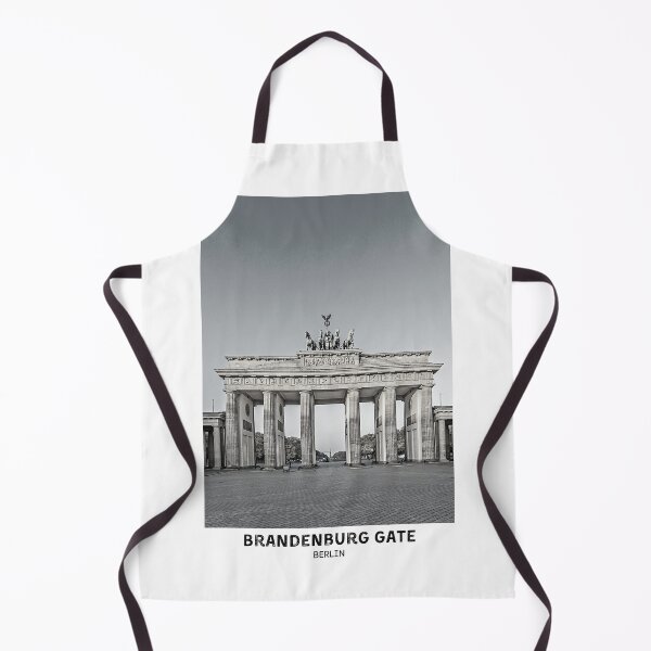 Item preview, Brandenburg Gate Berlin Dorm Room Essentials Minimalist Poster Design  designed and sold by SirajDecors.