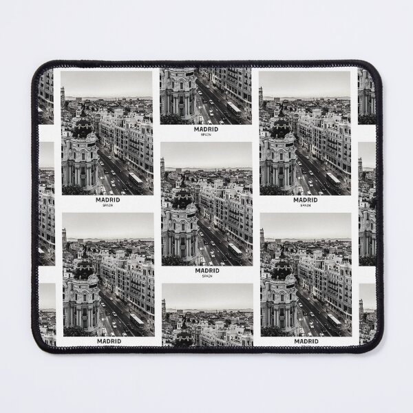 Item preview, Madrid Spain Dorm Room Essentials Minimalist Poster Design  designed and sold by SirajDecors.
