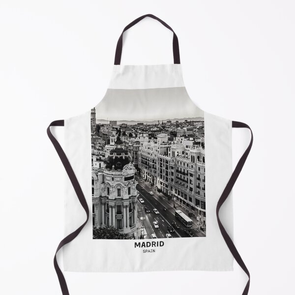 Item preview, Madrid Spain Dorm Room Essentials Minimalist Poster Design  designed and sold by SirajDecors.
