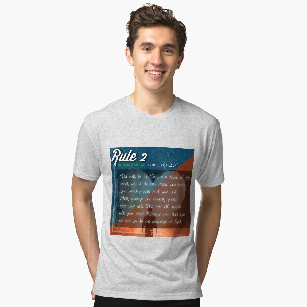 Item preview, Tri-blend T-Shirt designed and sold by Fakier.