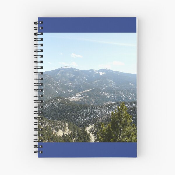 Item preview, View from Oh My God Road of Rocky Mountains of Colorado with Mt Evans designed and sold by Bleknervin.