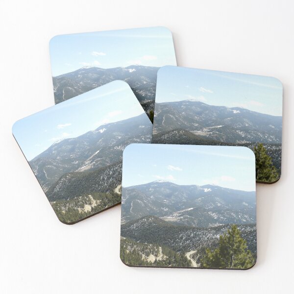 Item preview, View from Oh My God Road of Rocky Mountains of Colorado with Mt Evans designed and sold by Bleknervin.