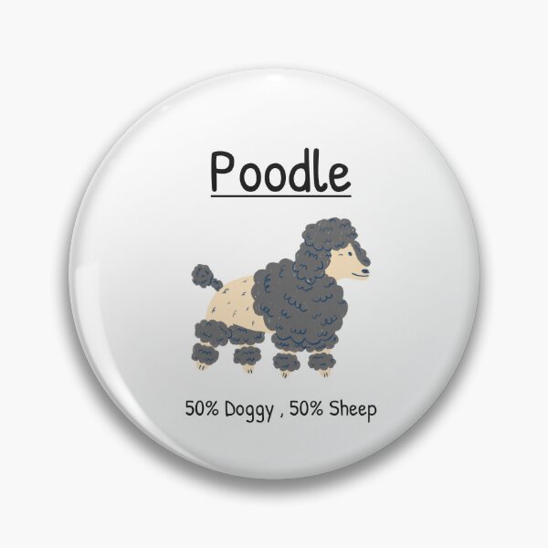 Item preview, Poodle 50% Doggy 50% Sheep designed and sold by SerenaBliss.