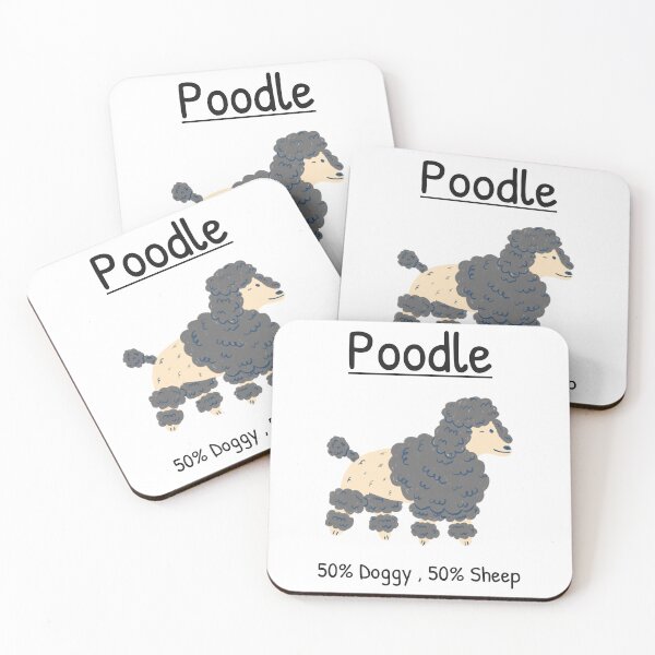 Item preview, Poodle 50% Doggy 50% Sheep designed and sold by SerenaBliss.