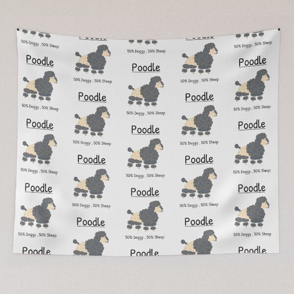 Item preview, Poodle 50% Doggy 50% Sheep designed and sold by SerenaBliss.