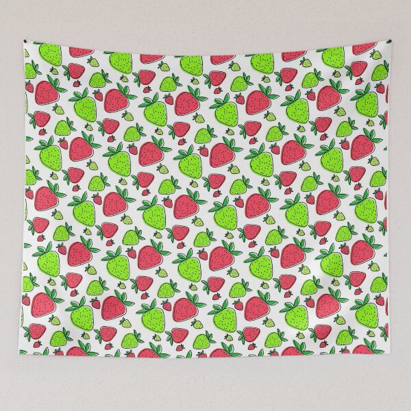 Item preview, Bright Strawberry Pattern   designed and sold by FAD-Artwork.