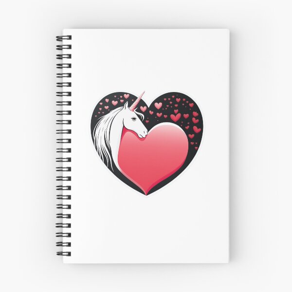 Item preview, Unicornio enamorado: sueño en forma de corazón designed and sold by Quote-Zone.